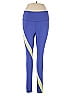 BARRY'S FIT Color Block Blue Active Pants Size L - photo 1