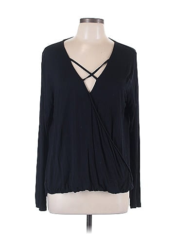 Mossimo Supply Co. Long Sleeve Blouse (view 1)
