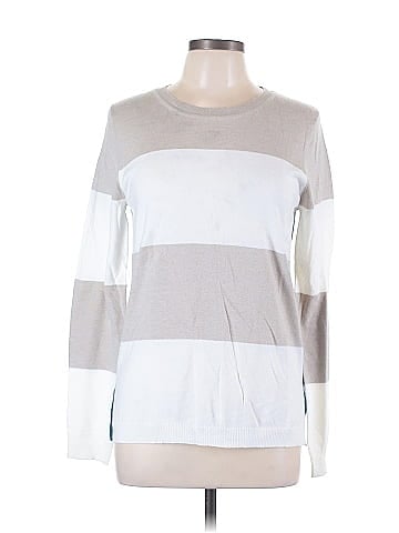Hem & Thread Pullover Sweater (view 1)