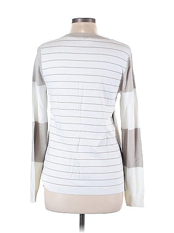 Hem & Thread Pullover Sweater (view 2)