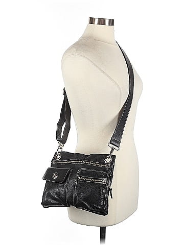 Roots Leather Crossbody Bag (view 2)