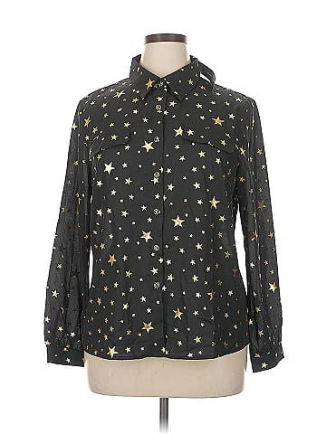 Allegra K Long Sleeve Blouse (view 1)