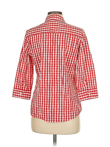 Foxcroft 3/4 Sleeve Button-Down Shirt (view 2)