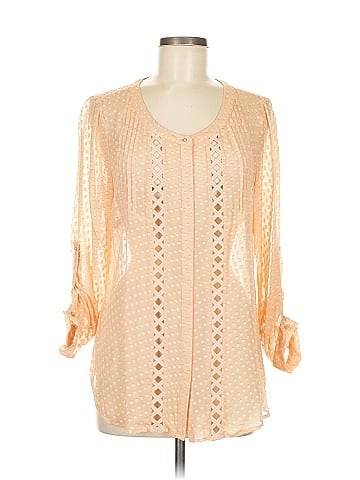 Meadow Rue 3/4 Sleeve Silk Top (view 1)