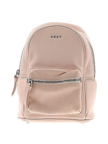 DKNY Leather Backpack (view 1)