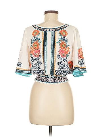 Jealous Tomato 3/4 Sleeve Blouse (view 2)