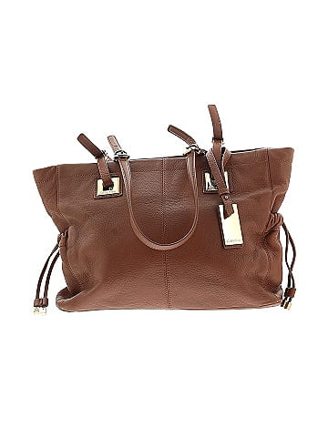Calvin Klein Leather Tote (view 1)