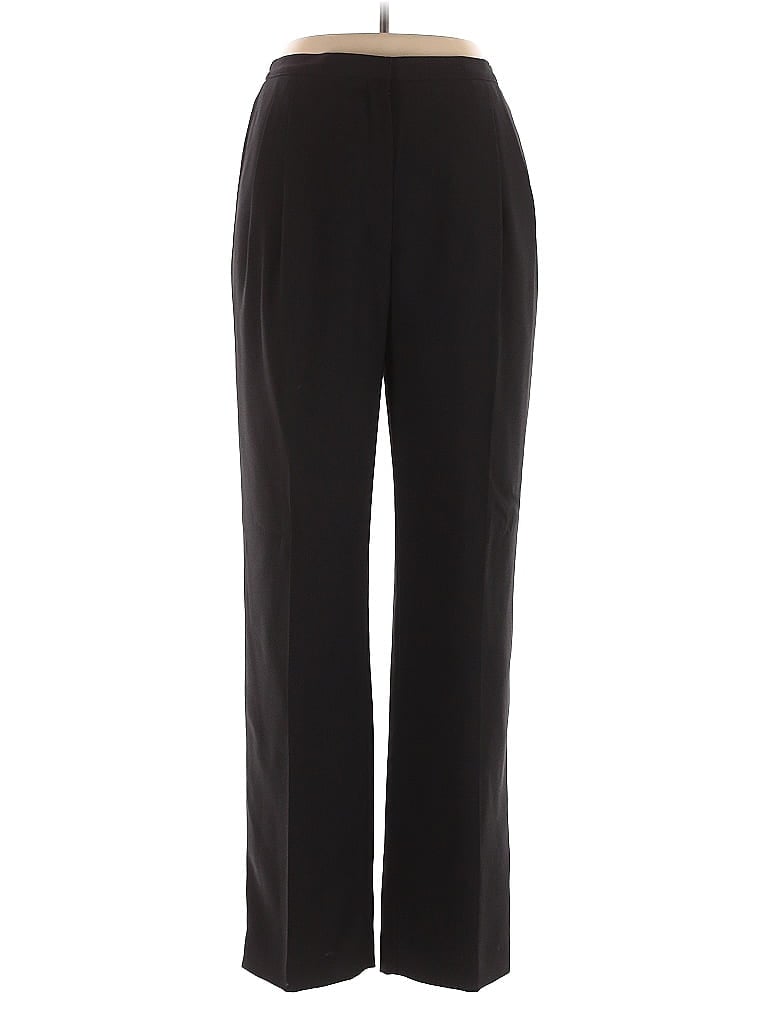 Pre-owned Le Suit Dress Pants In Black