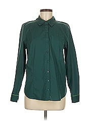 Isaac Mizrahi Live! Long Sleeve Button Down Shirt