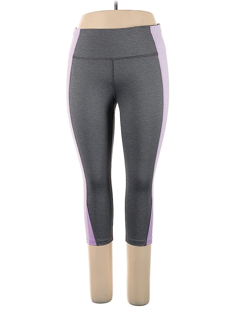 Pre-owned Tek Gear Active Pants In Gray