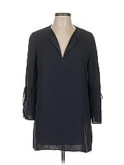 Lafayette 148 New York 3/4 Sleeve Silk Top