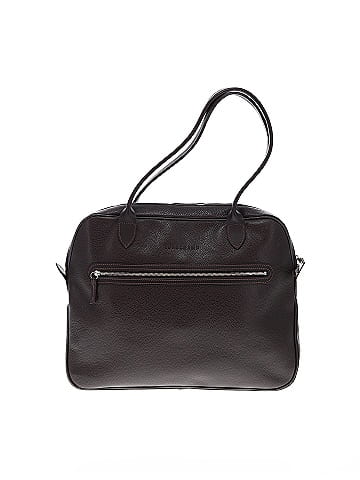 Longchamp Leather Satchel (view 1)