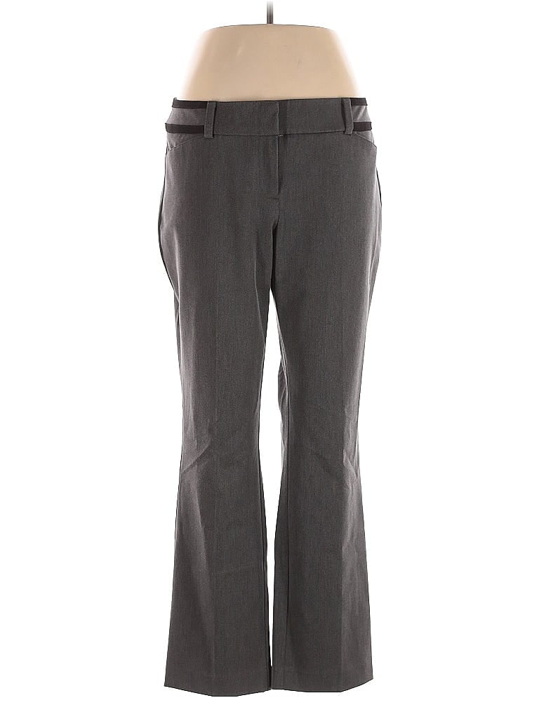 Pre-owned 7th Avenue Design Studio New York & Company Dress Pants In Gray