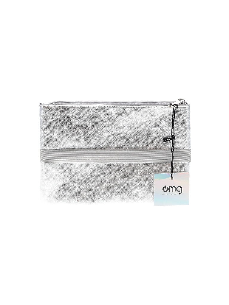 Assorted Brands Metallic Silver Clutch One size - photo 1