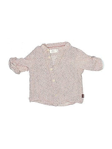 Zara Baby Long Sleeve Button-Down Shirt (view 1)