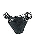 Victoria's Secret Graphic Black Swimsuit Bottoms Size S - photo 1