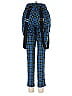 Hot Topic Plaid Blue Casual Pants Size XS - photo 2