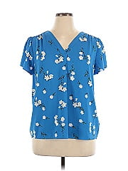 Hilary Radley Short Sleeve Blouse