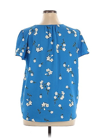 Hilary Radley Short Sleeve Blouse (view 2)