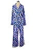 Terez Argyle Blue Jumpsuit Size M - photo 1