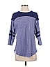 Victoria's Secret Pink Blue 3/4 Sleeve T-Shirt Size S - photo 1