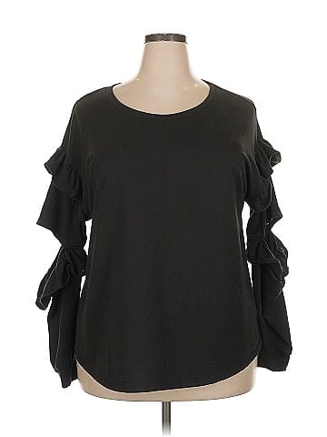 Lane Bryant Long Sleeve Blouse (view 1)