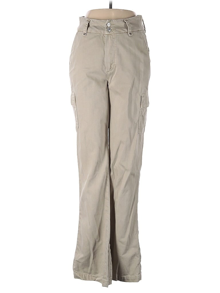 Pre-owned Paige Cargo Pants In Brown