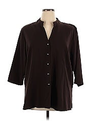 Susan Graver 3/4 Sleeve Blouse