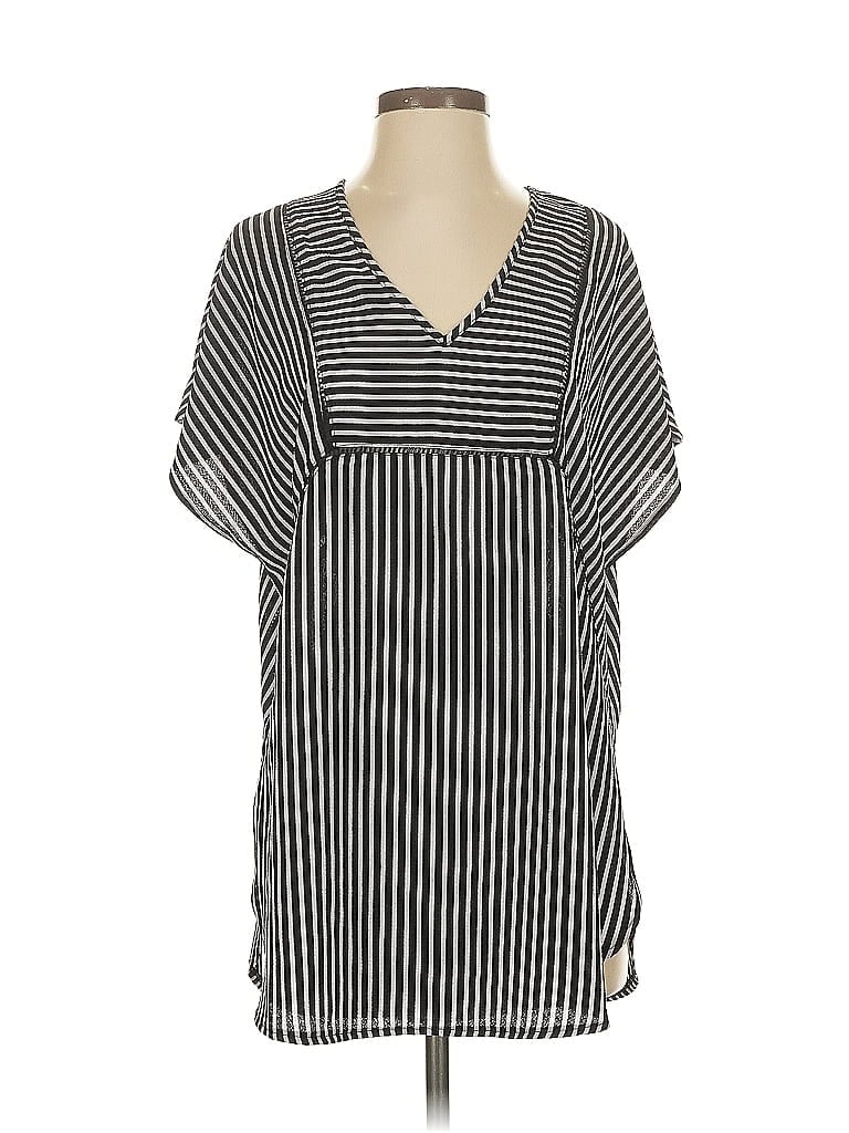 Xhilaration Black Short Sleeve T-Shirt Size S - photo 1