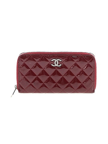 Chanel Quilted Patent Leather Brilliant Wallet (view 1)