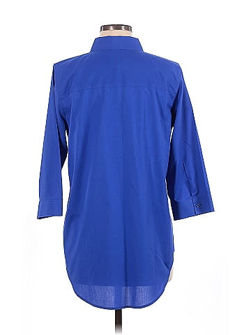 Chico's 3/4 Sleeve Button-Down Shirt (view 2)