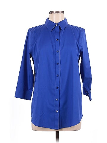 Chico's 3/4 Sleeve Button-Down Shirt (view 1)