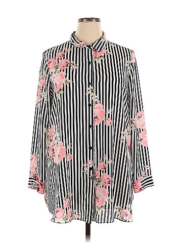 Bold Elements Long Sleeve Blouse (view 1)