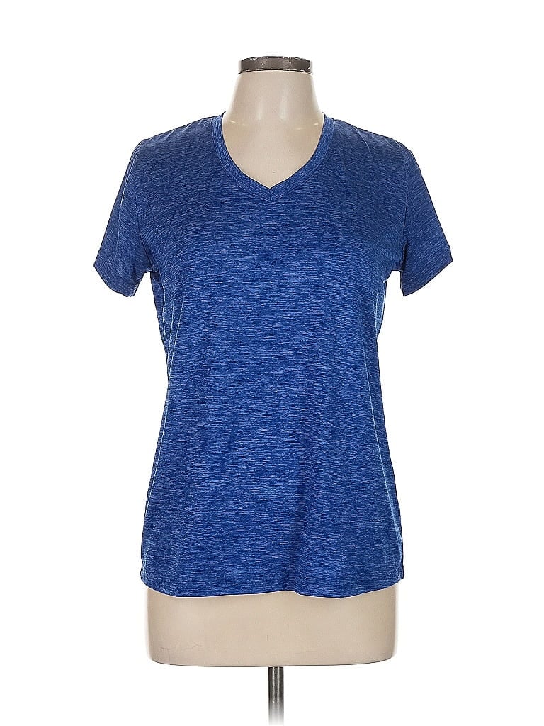 Pre-owned Unbranded Active T-shirt In Blue