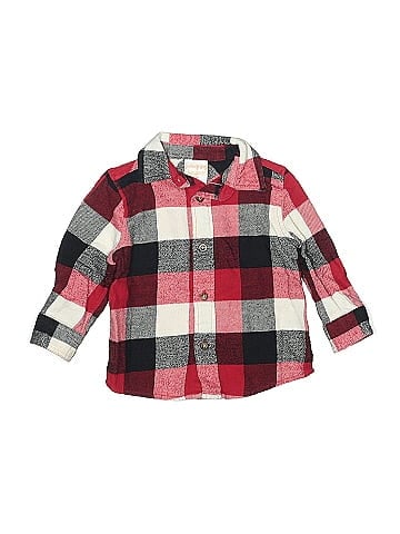 Jumping Beans Long Sleeve Button-Down Shirt (view 1)