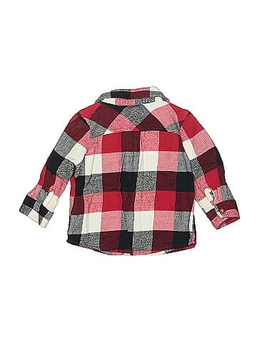 Jumping Beans Long Sleeve Button-Down Shirt (view 2)