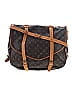 Louis Vuitton 100% Coated Canvas Brown Vintage Monogram Canvas Saumur 43 Bag One size - photo 1