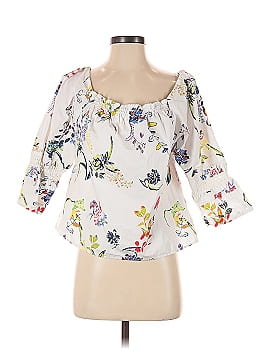 Tanya Taylor 3/4 Sleeve Blouse