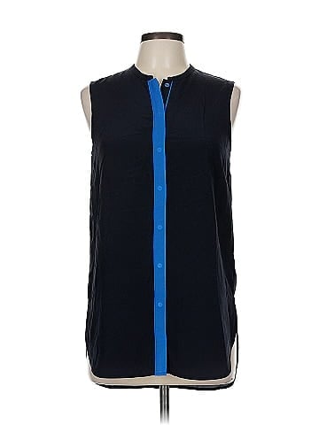 Vince. Sleeveless Silk Top (view 1)