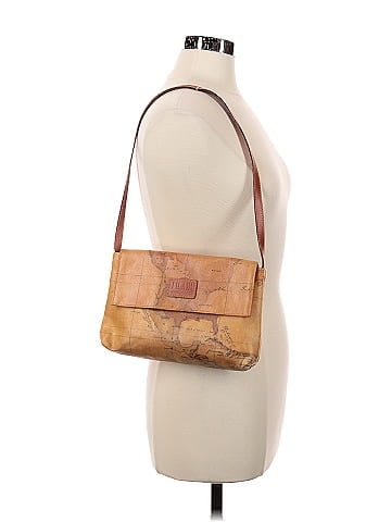 1' Classe Alviero Martini Leather Shoulder Bag (view 2)