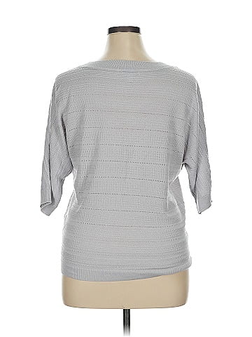 New York & Company 3/4 Sleeve Top (view 2)