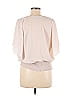Veronica M. 100% Polyester Ivory 3/4 Sleeve Blouse Size M - photo 2