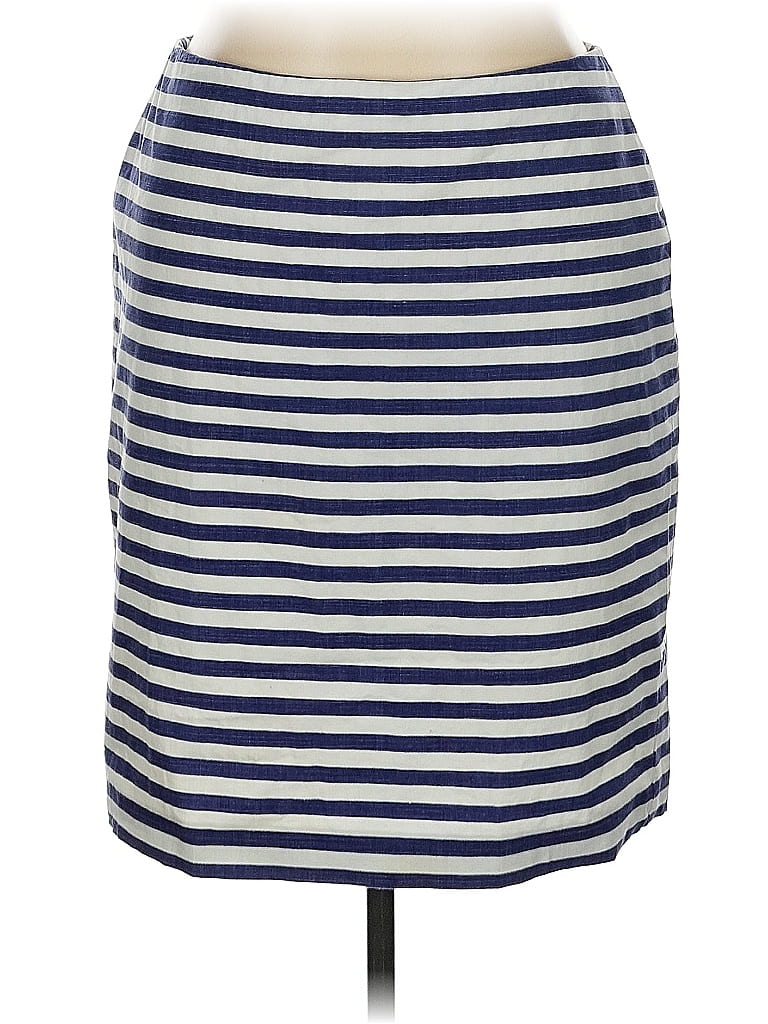 Click to view more detailed imagery on our partner's website Pre-owned Talbots Casual Skirt In Blue