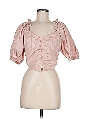 Open Edit Short Sleeve Blouse