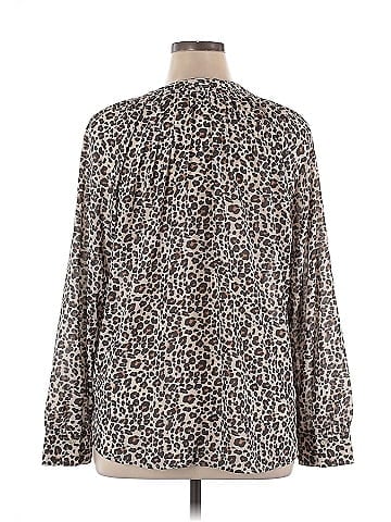 Ann Taylor LOFT Long Sleeve Blouse (view 2)