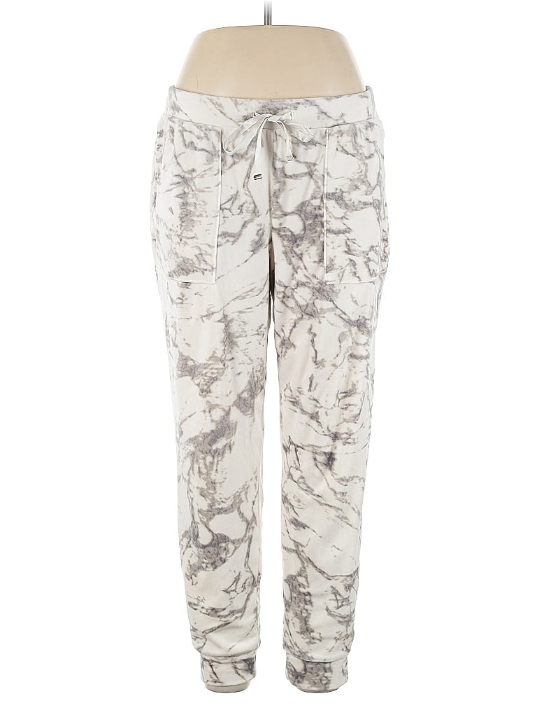 Soma Print Silver Track Pants Size L - photo 1