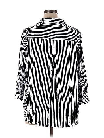 Velvet Heart 3/4 Sleeve Button-Down Shirt (view 2)