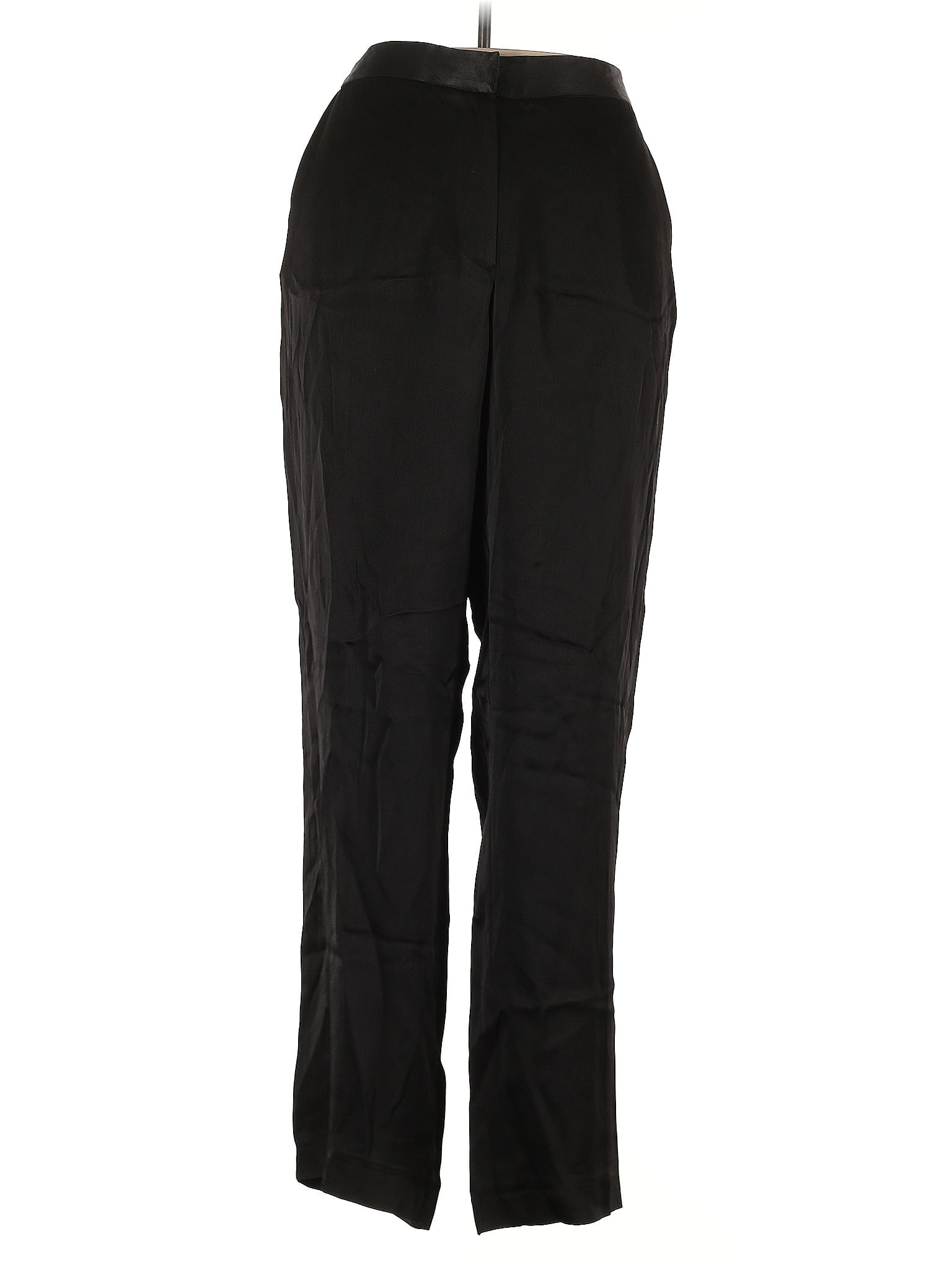Pure Collection 100% Viscose Black Casual Pants Size 12 - 93% off | ThredUp