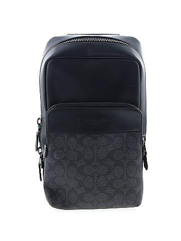 Coach Leather Backpack (view 1)