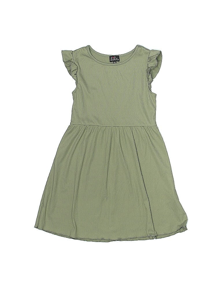 Pre-owned Lilt Kids' Dress In Green